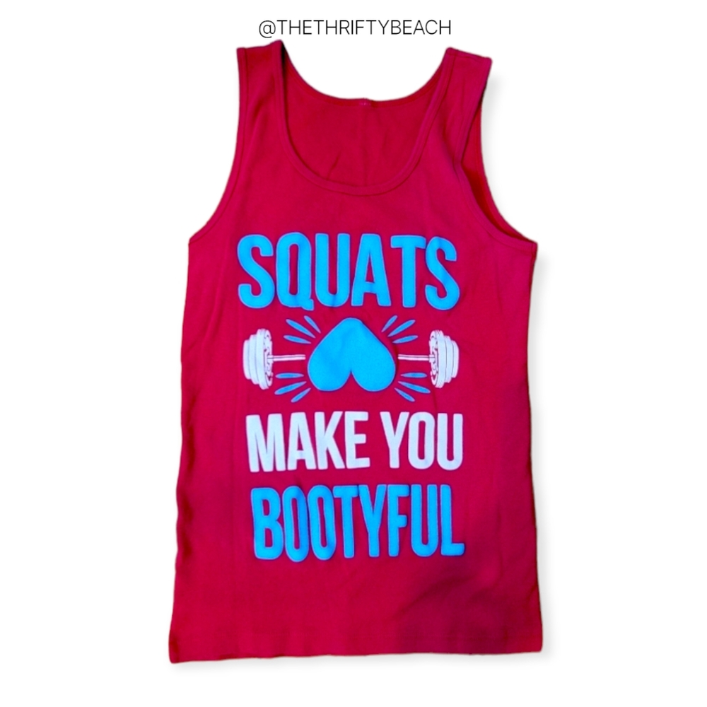 Squats Make You Bootyful Tank 💙